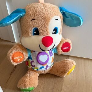 Fisher-Price Colorful Plush Learning Puppy